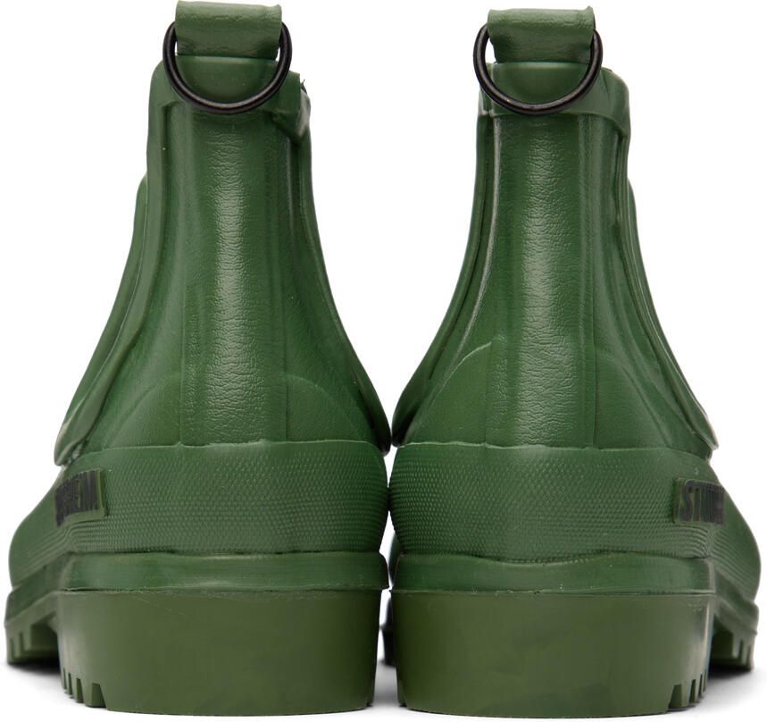 Stutterheim Green Novesta Edition Rainwalker Chelsea Boots