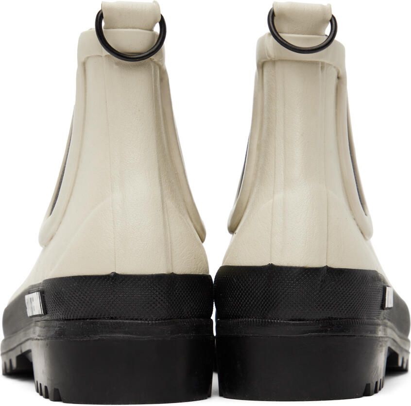 Stutterheim Off-White Rainwalker Chelsea Boots