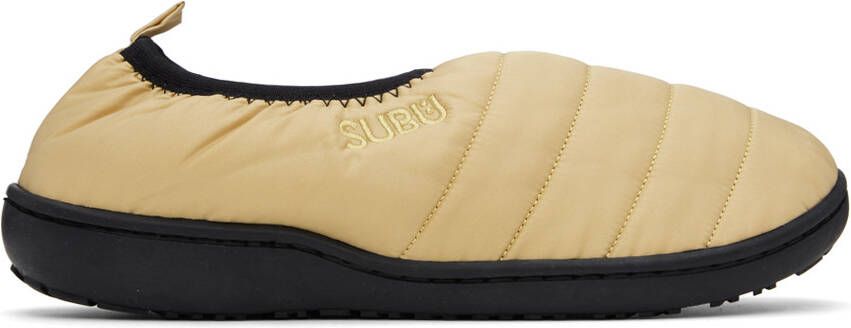 SUBU Beige Packable Slippers