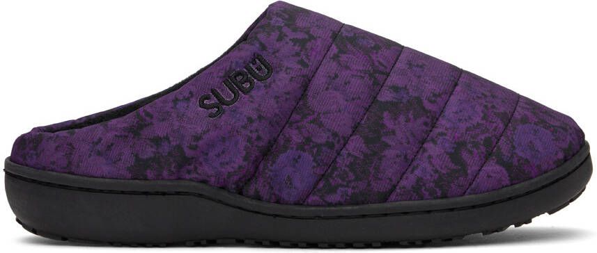 SUBU Purple Nannen Slippers - Picture 5