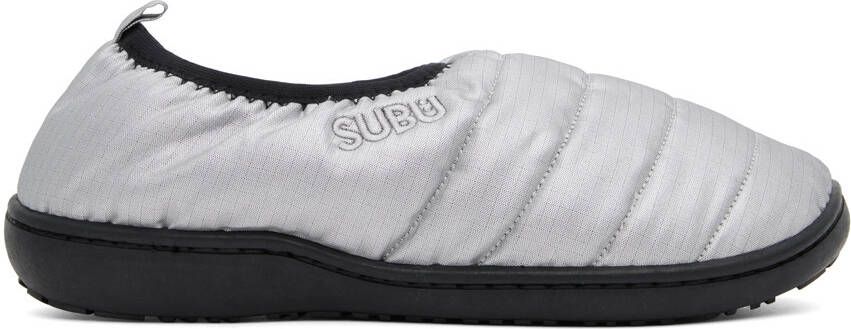 SUBU Silver Packable Slippers
