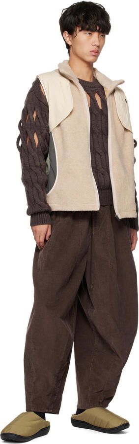 SUBU Beige Nannen Slippers - Picture 4