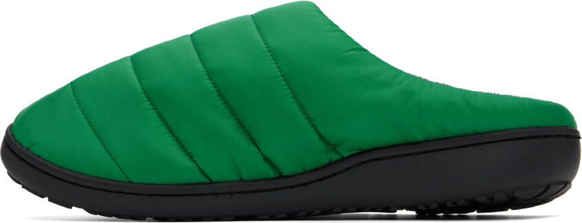 SUBU Green Quilted Slippers - Picture 3