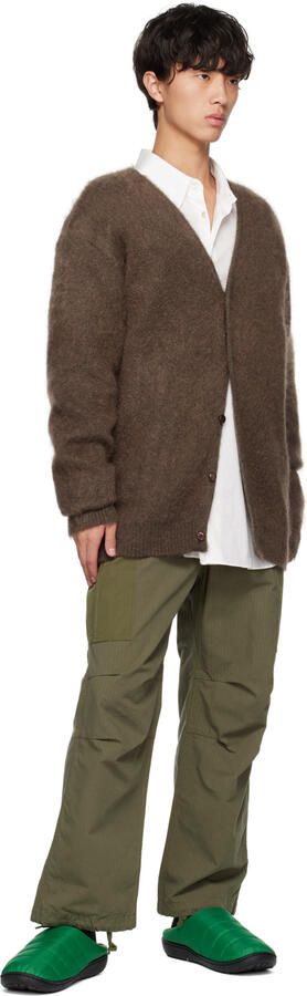 SUBU Green Quilted Slippers - Picture 4