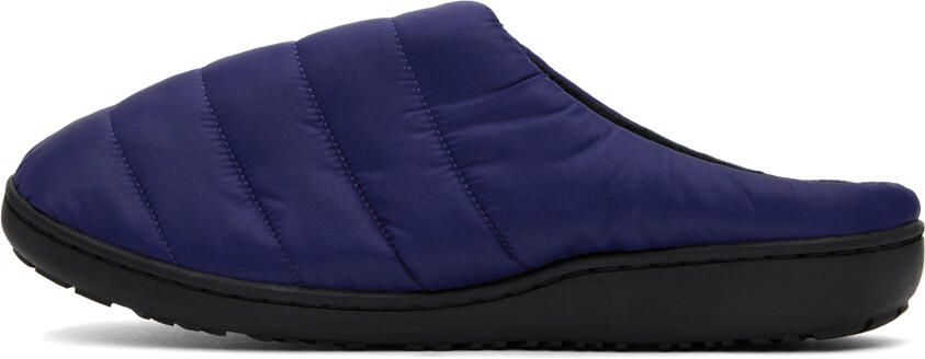 SUBU Navy Quilted Slippers - Picture 3