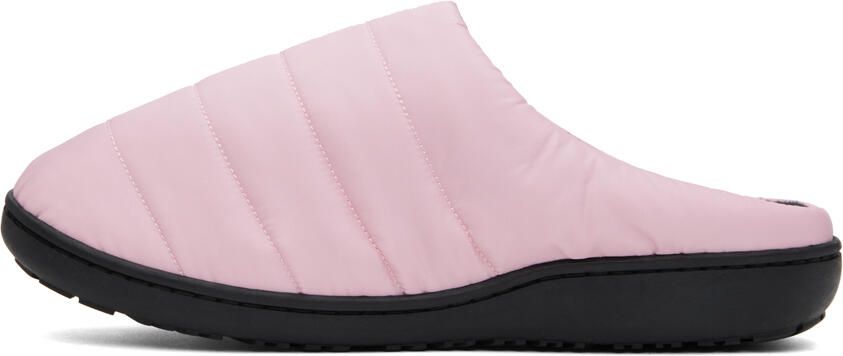 SUBU Pink Quilted Slippers - Picture 3