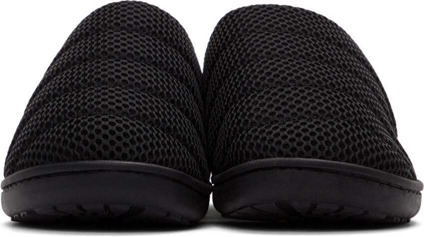 SUBU SSENSE Exclusive Black Quilted Slippers - Picture 3