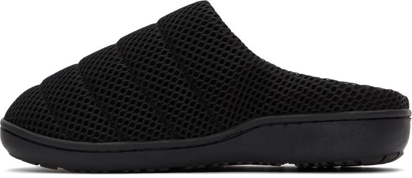 SUBU SSENSE Exclusive Black Quilted Slippers - Picture 4