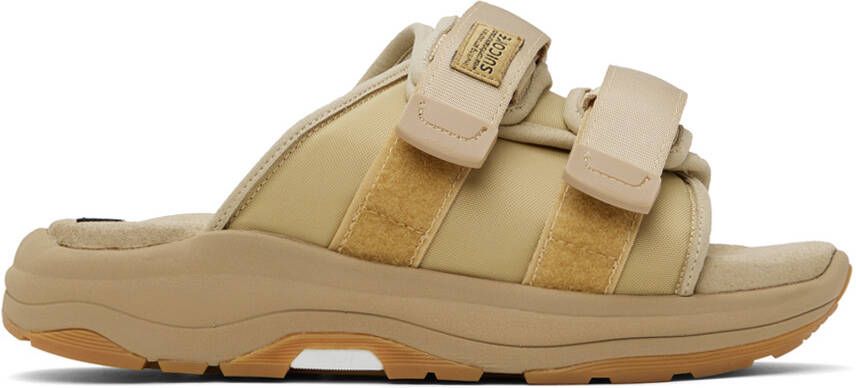 Suicoke Beige MOTO-Run Sandals - Picture 6