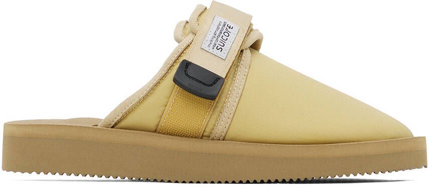 Suicoke Beige ZAVO-Cab Slippers - Picture 5