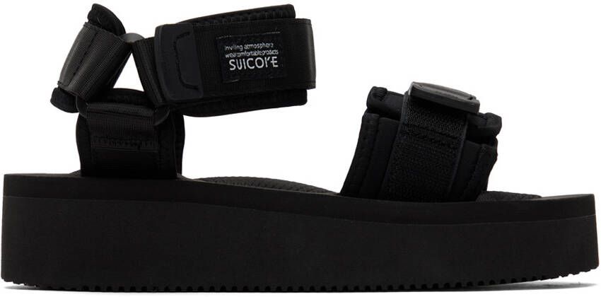 Suicoke Black CEL-PO Sandals - Picture 4