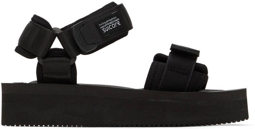 Suicoke Black CEL-VPO Sandals - Picture 5