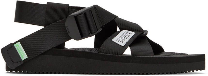 Suicoke Black CHIN2-Cab Sandals