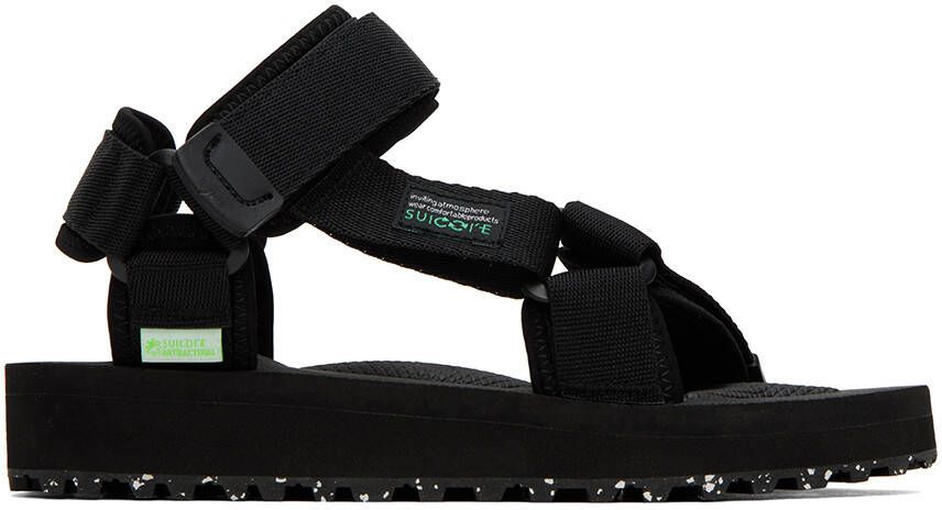 Suicoke Black DEPA-2Cab-ECO Sandals