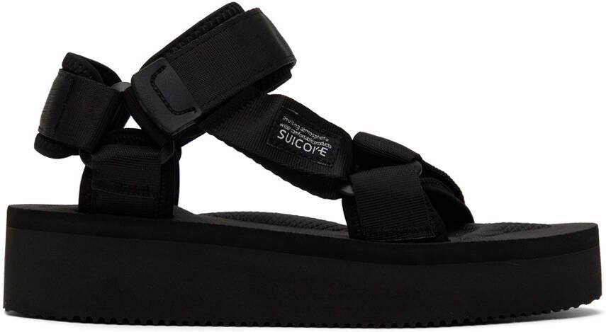 Suicoke Black DEPA-2PO Sandals - Picture 5