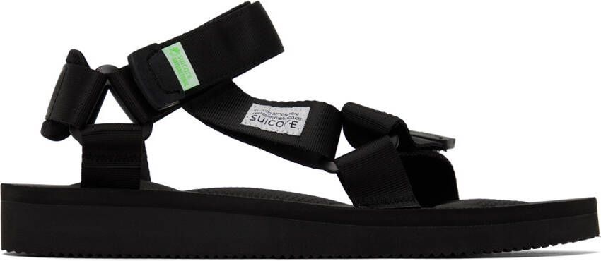 Suicoke Black DEPA-Cab Sandals - Picture 4