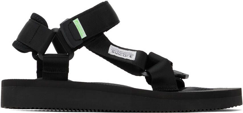 Suicoke Black DEPA-Cab Sandals - Picture 4