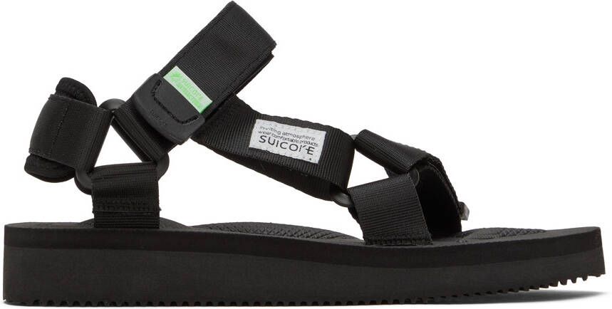 Suicoke Black DEPA-Cab Sandals - Picture 5