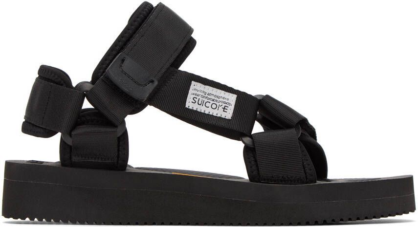 Suicoke Black DEPA-V2 Sandals
