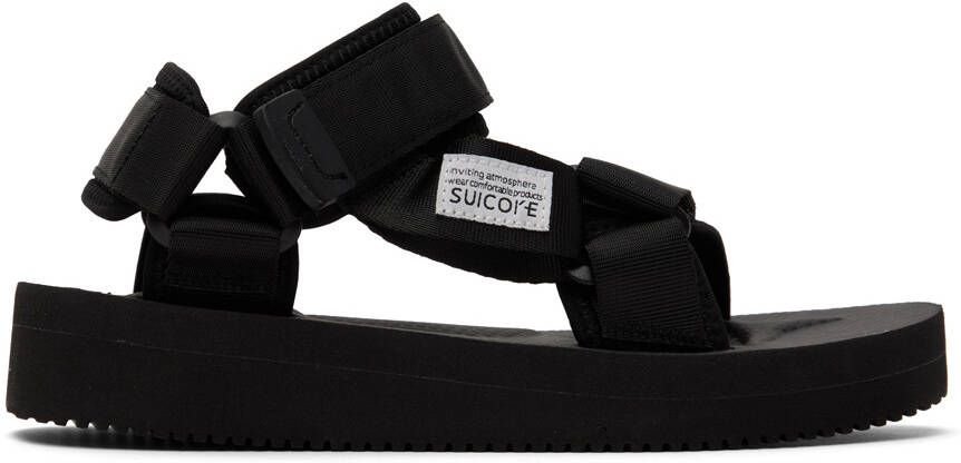 Suicoke Black DEPA-V2 Sandals - Picture 7