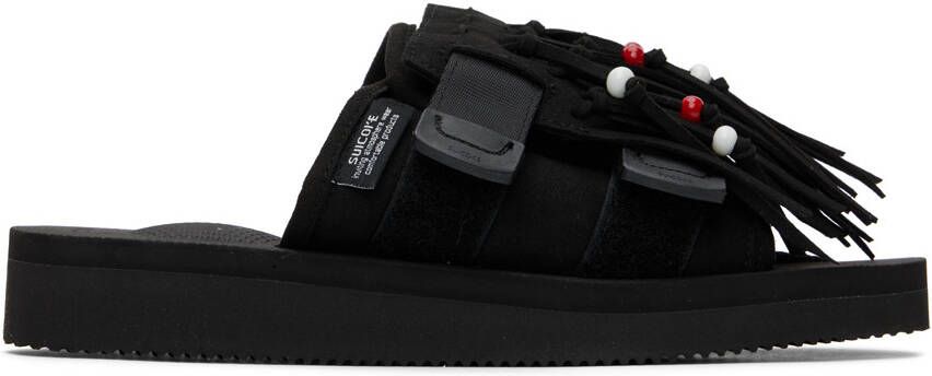Suicoke Black HOTO-Cab Sandals - Picture 5
