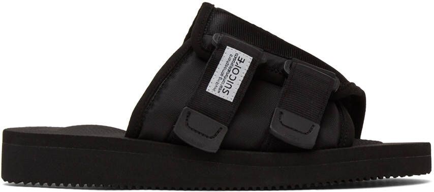 Suicoke Black KAW-CAB Sandals - Picture 5