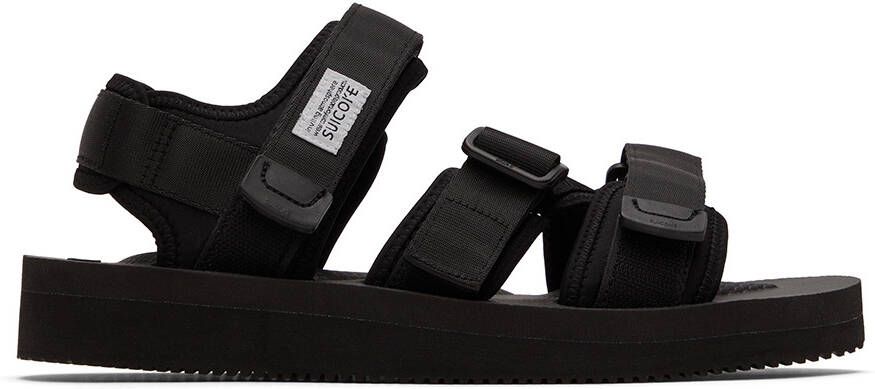 Suicoke Black KISEE-V Sandals - Picture 5
