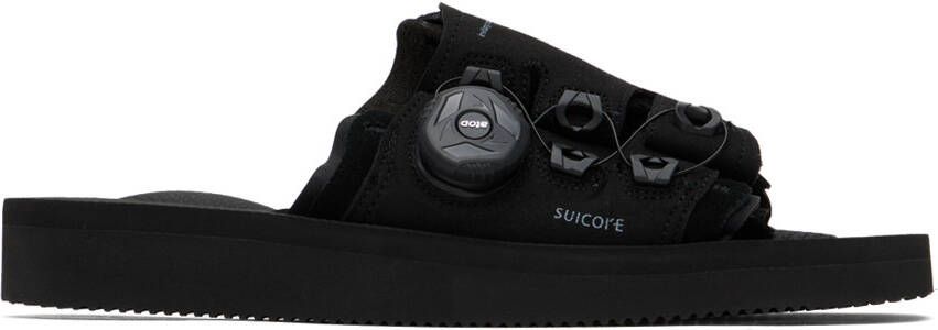 Suicoke Black LETA-ab Sandals - Picture 5