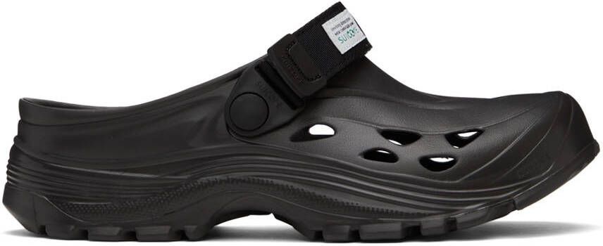 Suicoke Black MOK Slippers - Picture 3