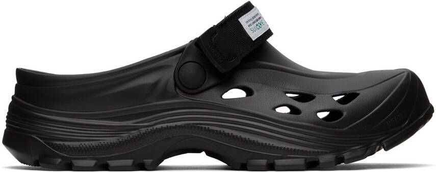 Suicoke Black MOK Slippers - Picture 5