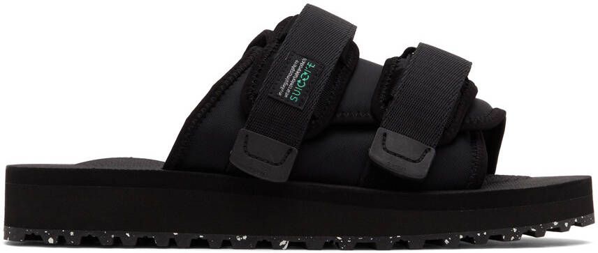 Suicoke Black MOTO-Cab-ECO Sandals - Picture 5