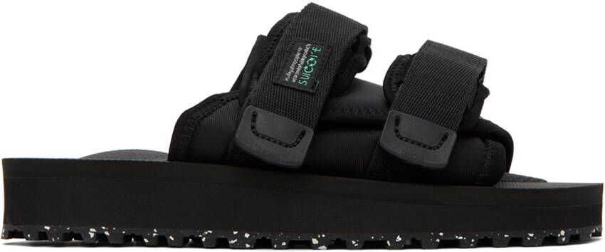 Suicoke Black Moto-Cab-Eco Sandals - Picture 5