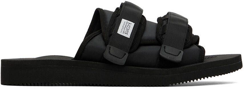 Suicoke Black MOTO-Cab Sandals - Picture 5