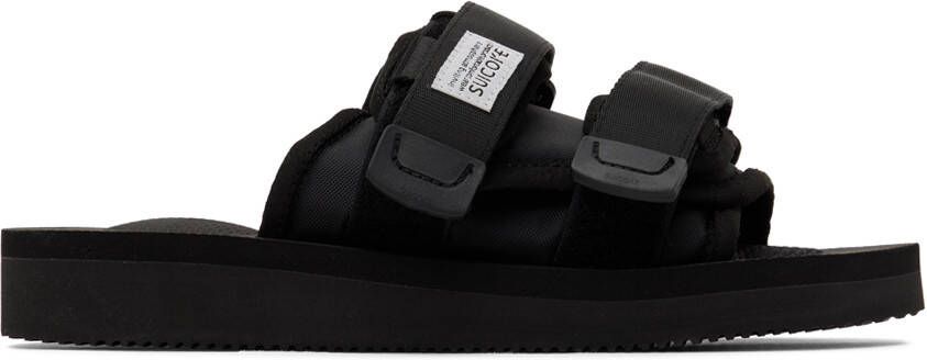 Suicoke Black MOTO-Cab Sandals - Picture 4