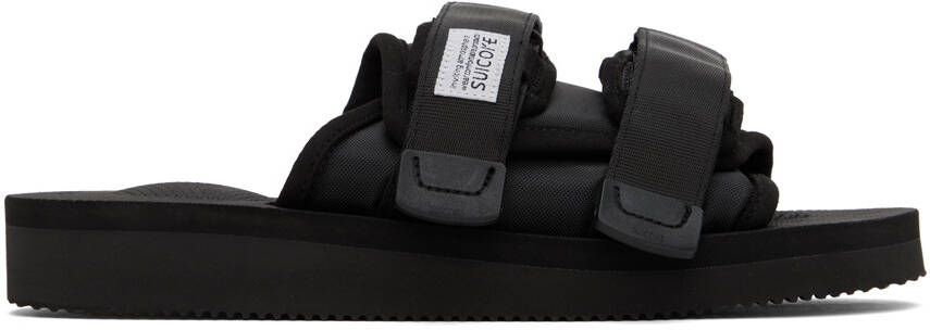 Suicoke Black MOTO-Cab Sandals - Picture 5