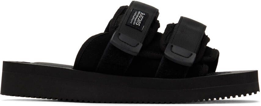 Suicoke Black MOTO-VS Sandals - Picture 4