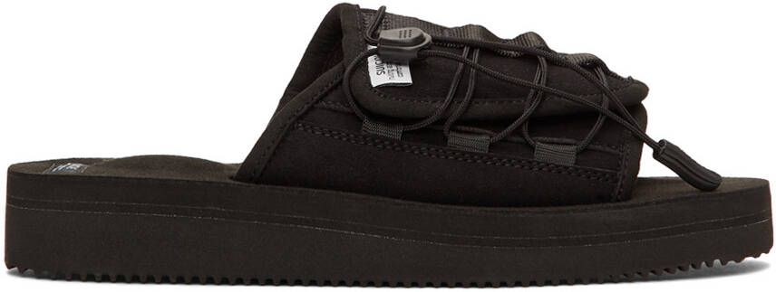 Suicoke Black OLAS-ECS Sandals - Picture 5