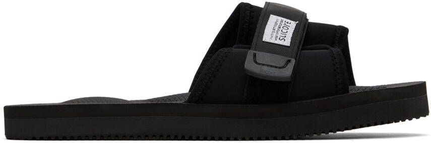 Suicoke Black PADRI Sandals - Picture 5