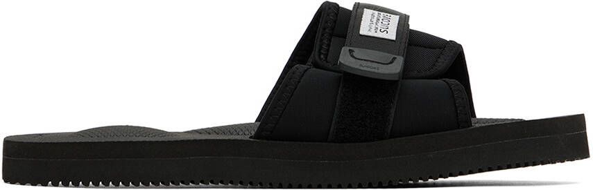 Suicoke Black PADRI Sandals - Picture 5