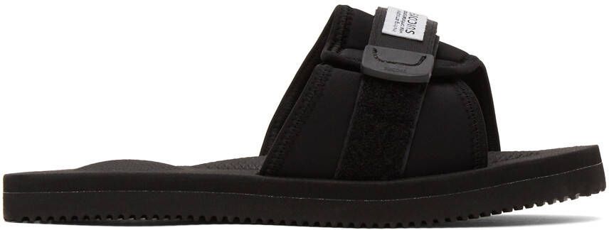Suicoke Black PADRI Sandals - Picture 5
