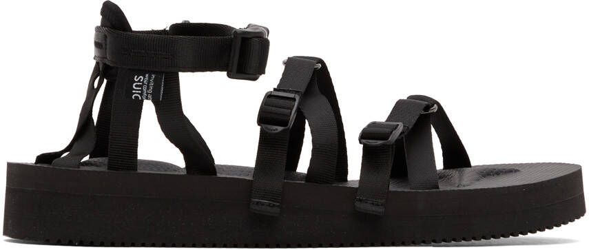 Suicoke Black TOSSHI-V Sandals