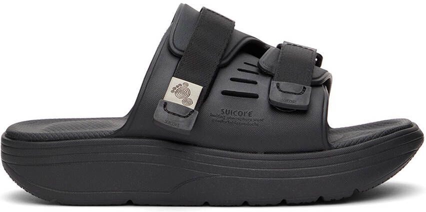 Suicoke Black Urich Sandals - Picture 5