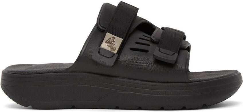 Suicoke Black URICH Sandals - Picture 4