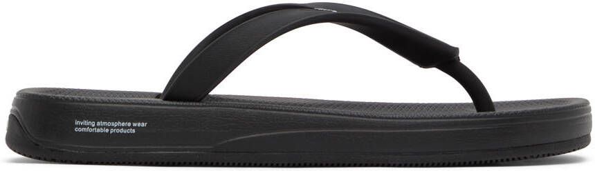 Suicoke Black ZAB Flip Flops - Picture 5
