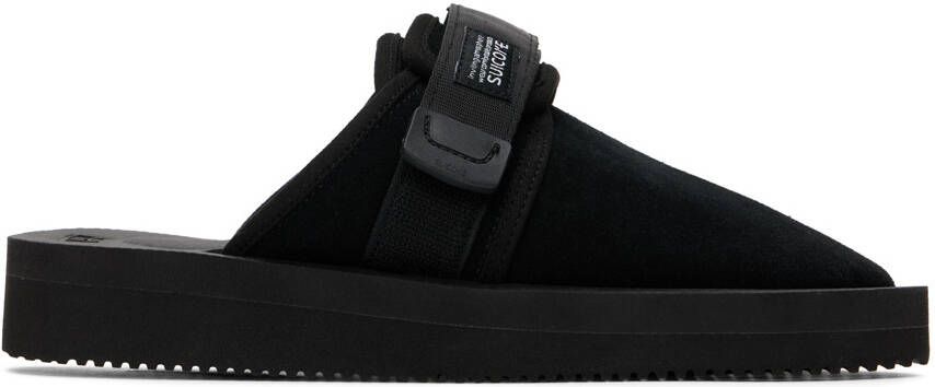 Suicoke Black ZAVO-Cab Slippers - Picture 5