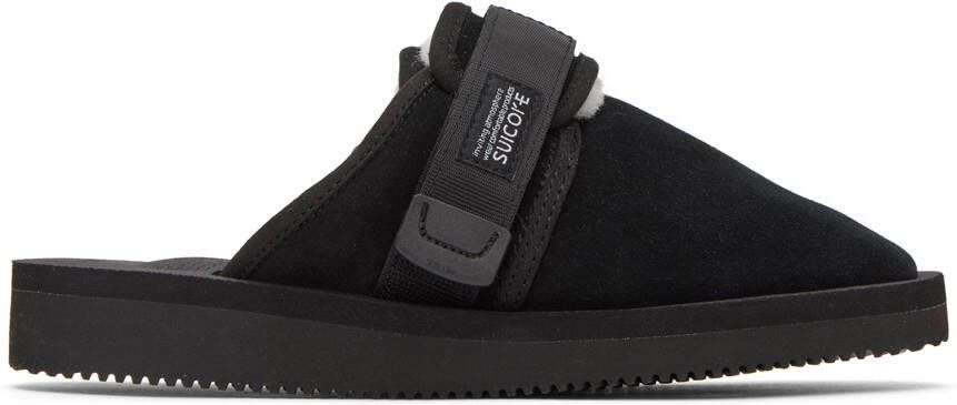 Suicoke Black ZAVO-Mab Sandals - Picture 5