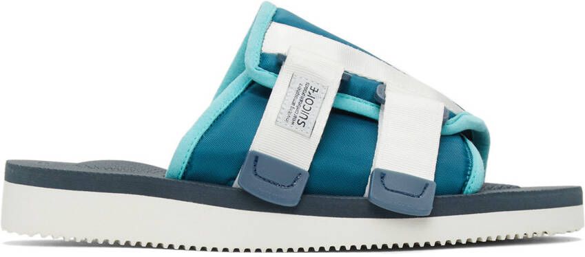 Suicoke Blue & Navy KAW-CAB Sandals - Picture 5