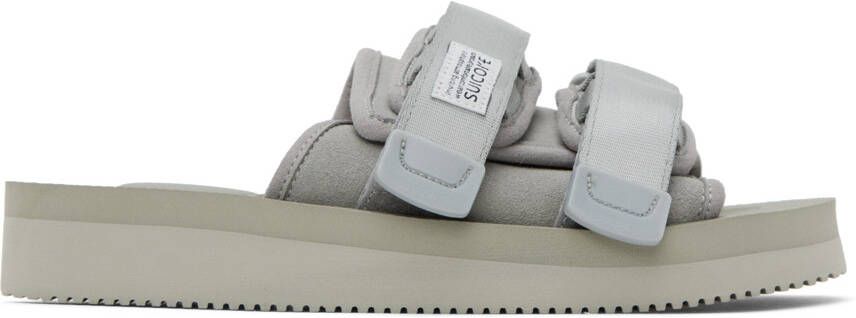 Suicoke Gray Moto-VS Sandals