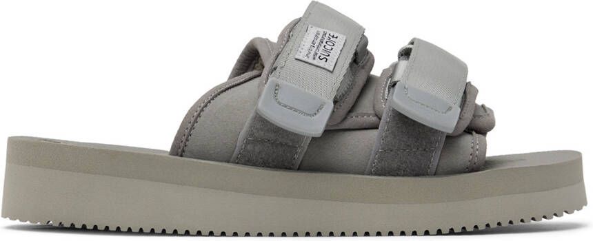 Suicoke Gray MOTO-VS Sandals - Picture 4