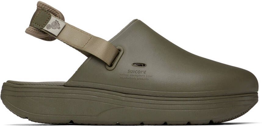 Suicoke Green Cappo Loafers - Picture 5